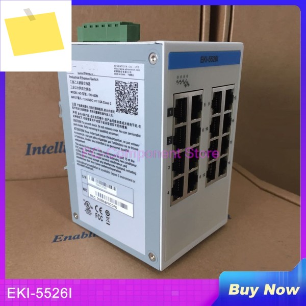 EKI-5526I-AE 16기가비트 포트 ProView 구성 산업용 이더넷 스위치 제품 이미지