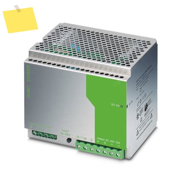 2938219 피닉스 전원 공급 장치 QUINT-PS-3X400-500AC48DC10용 제품 이미지