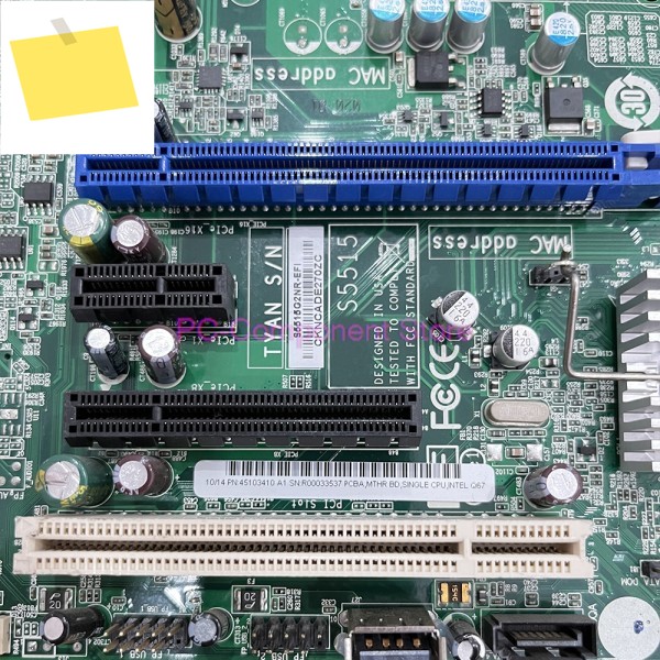 Xerox EX570 45103410용 TYAN 서버 마더보드 S5515G2NR-EFI용 S5515 제품 이미지