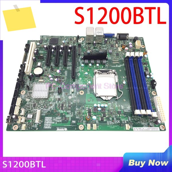 인텔 ECC C216 LGA1155 E3-1230V2 S1200BTL 용 서버 마더보드 제품 이미지