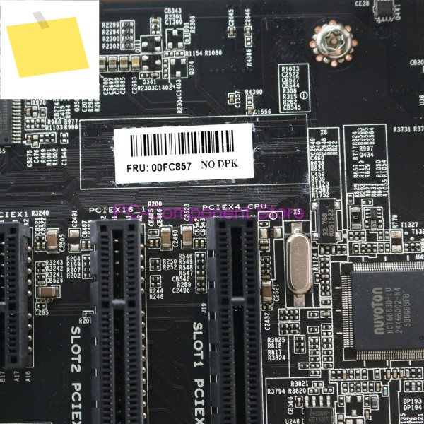 LGA1366 씽크스테이션 P500 마더보드 03T6784 00FC857 제품 이미지