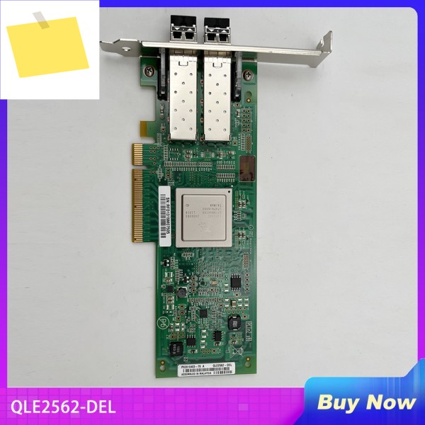 QLOGIC 8Gb HBA 0MFP5T용 QLE2562-DEL 듀얼 포트 광섬유 카드 제품 이미지