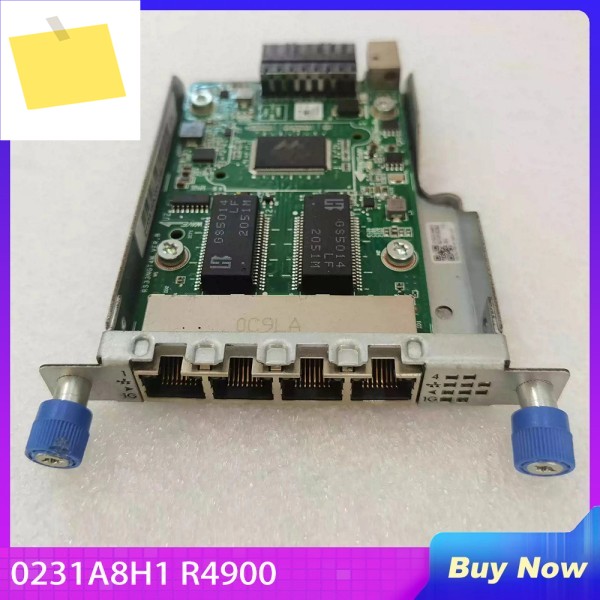 H3C 0231A8H1 R4900용 서버 G3UN-NIC-GE-4P-360T-L3-F 쿼드 포트 기가비트 네트워크 카드 제품 이미지