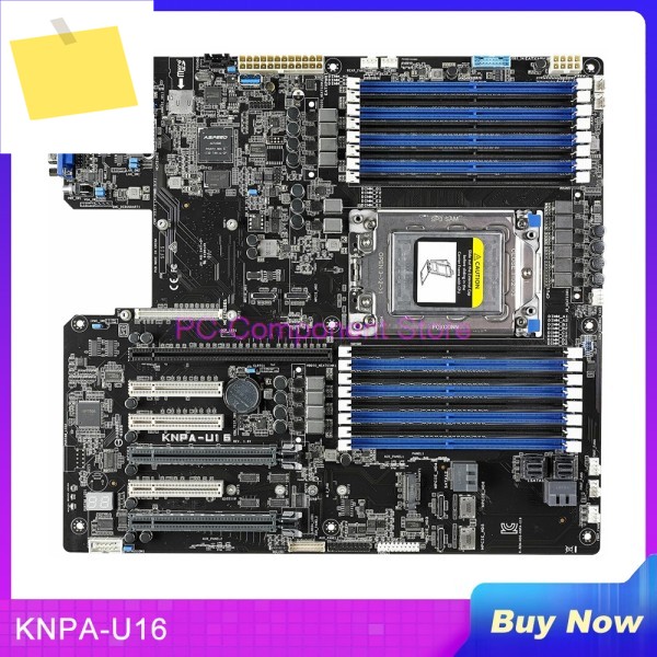 KNPA-U16 HDMI 지원 AMD 16 슬롯 2TB 워크스테이션 마더보드 제품 이미지
