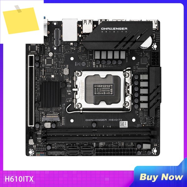 H610ITX 지원 12세대 프로세서 1717 마더보드 D4 M.2 듀얼 HDMI DP 제품 이미지