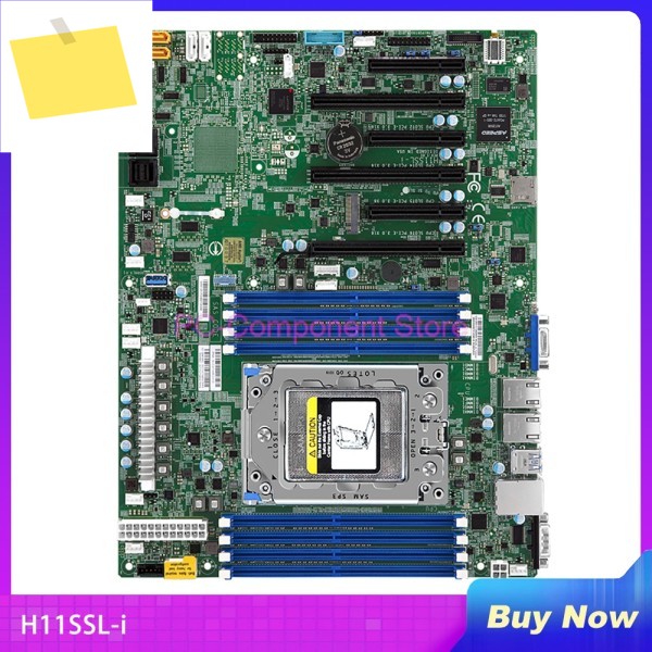 Supermicro 단일 소켓 서버 AMD 2세대 EPYC70017002용 H11SSL-i 마더보드 제품 이미지