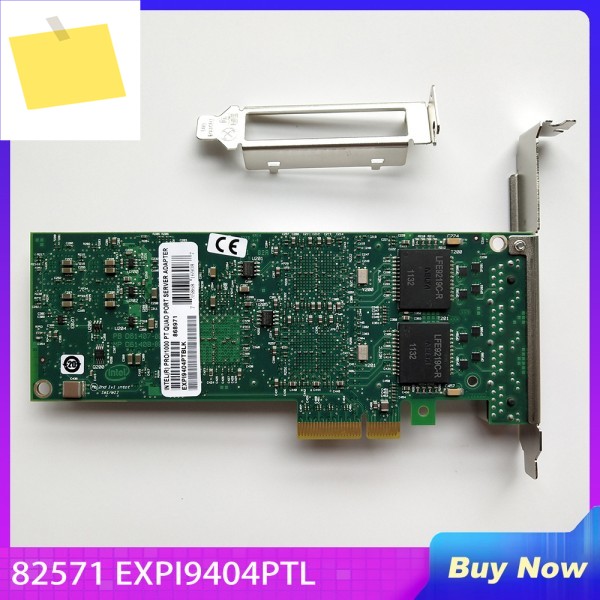 EXPI9404PTLBLK 기가비트 4포트 네트워크 카드 82571 제품 이미지