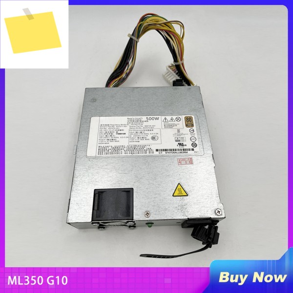 HSTNS-PL64 ML350 G10 500W 전원 공급 장치 837071-001 제품 이미지