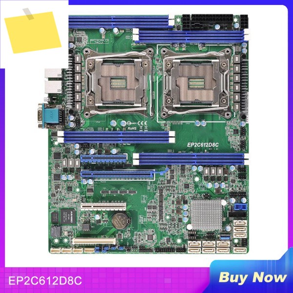 EP2C612D8C 서버 마더보드 LGA2011 지원 E5-26004600 V3 시리즈 제품 이미지