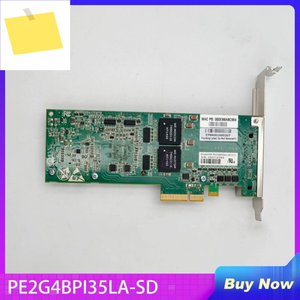 실리콘 우리 포트용 기가비트 전기 iterface I350AM4 RJ45 nt-work crd PE2G4BPI35LA-SD 제품 이미지