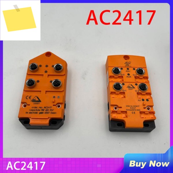 IFM AC2417 AS 인터페이스 모듈 M12용 1개 장착 4D0 IP67 포함 제품 이미지
