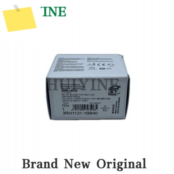 Siemens 3RH1131-1BB40 보조 접촉기 PLC 모듈용 새 원본 제품 이미지