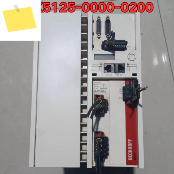 중고 AX5125-0000-0200 서보 드라이브, 작동 상태 양호. 2025년 7월 제품 이미지