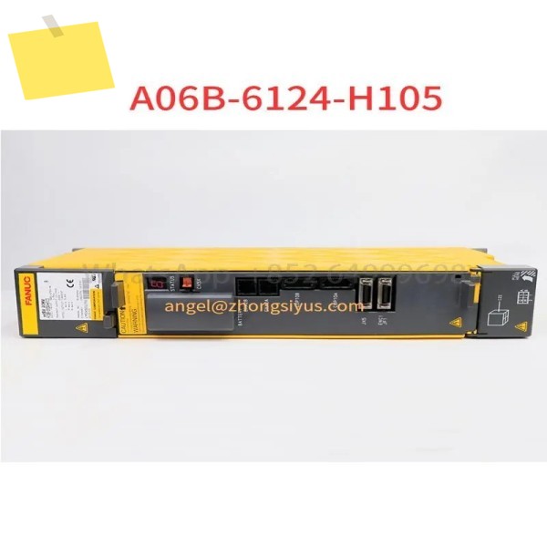 A06B-6124-H105 A06B 6124 H105 αiSV 서보 드라이버는 CNC 시스템 기계에 대해 테스트를 거쳤습니다. 제품 이미지