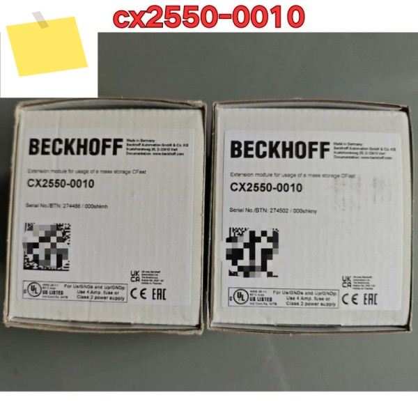 PLC 모듈 cx2550-0010 2025년 11월 제품 이미지