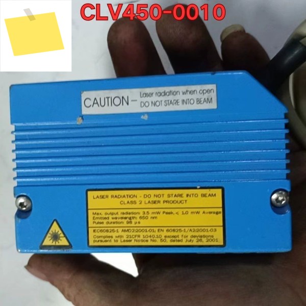 중고 산업용 바코드 스캐너 CLV450-0010 기능 테스트는 정상입니다. 2025년 7월 최신 제품 이미지