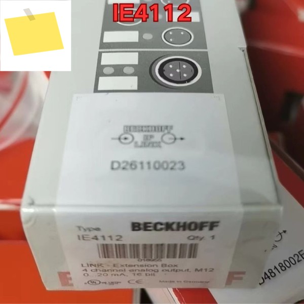 2025년 8월 의 신품 Beckhoff PLC 모듈 IE4112 제품 이미지