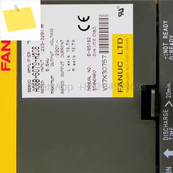 A06B-6079-H208 CNC 시스템용 서보 드라이브 증폭기 모듈 테스트 완료 제품 이미지