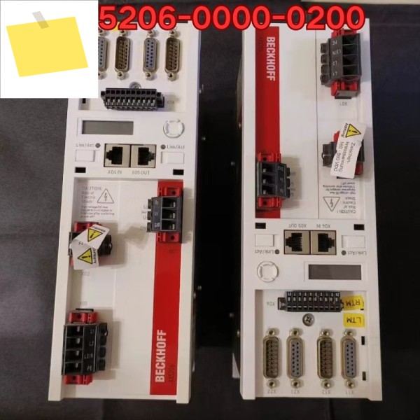 중고 AX5206-0000-0200 서보 드라이브, 작동 상태 양호. 2025년 8월 제공 제품 이미지