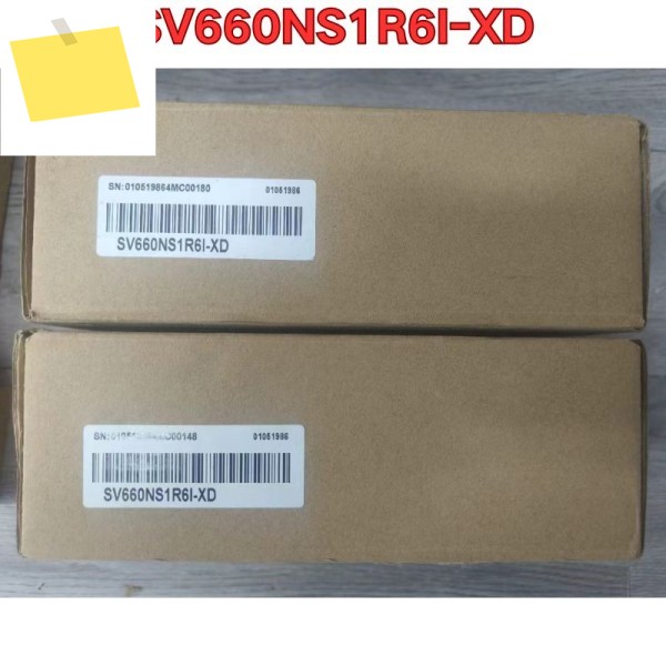 신품 정품 서보 드라이브 SV660NS1R6I-XD 2025년 7월 제품 이미지