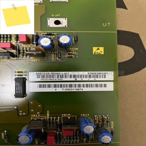 6SE7033-7EH84-1JC1 인버터 게이팅 모듈 IGD6 장치 3 AC 380-460V, 5060HZ A. DC 370A 7EH84 1JC1 제품 이미지