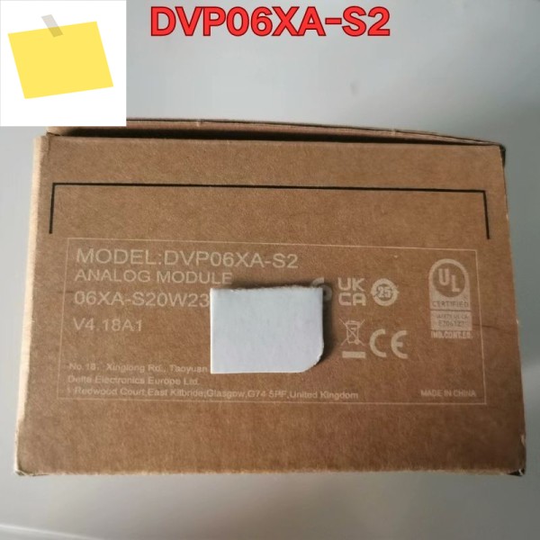 PLC 모듈 DVP06XA-S2 2025년 11월 제품 이미지