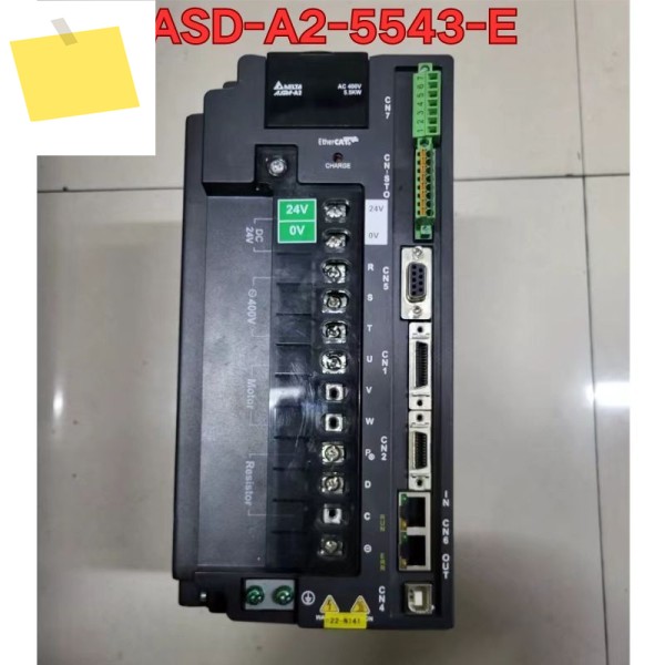 중고 ASD-A2-5543-E 서보 드라이브, 작동 상태 양호. 2025년 7월 제품 이미지