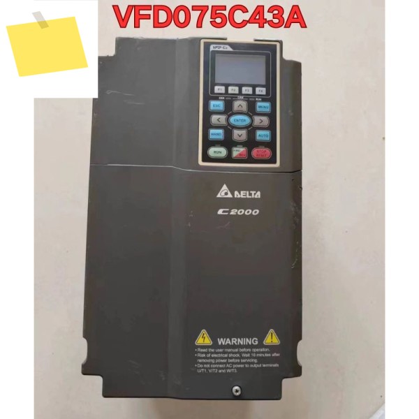 중고 인버터 VFD075C43A 기능 테스트는 정상입니다. 최신 제품 이미지