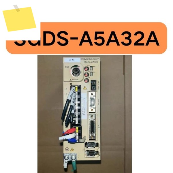 중고 SGDS-A5A32A 서보 드라이버 50W 테스트 완료, 기능 손상 없음 제품 이미지