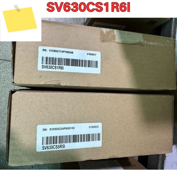 신품 오리지널 서보 드라이브 SV630CS1R6I 2025년 제품 이미지