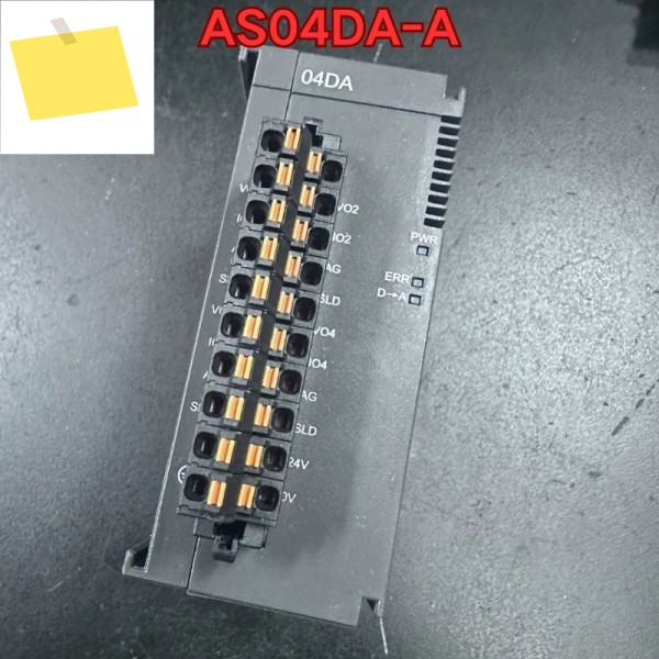 중고 PLC 모듈 AS04DA-A 기능 테스트는 정상입니다. 최신 제품 이미지