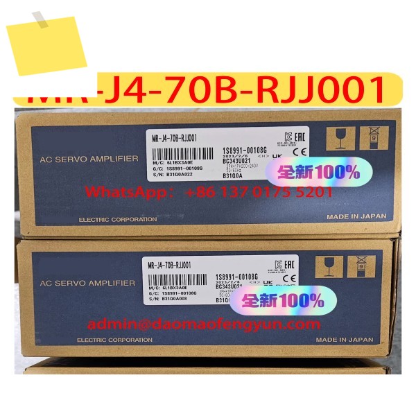 MR-J4-70B-RJJ001 신품 서보 드라이브 정품 제품 이미지