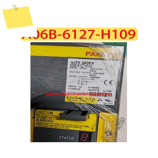 정품 오리지널 A06B-6127-H109 중고 서보 드라이브 A06B 6127 H109 제품 이미지