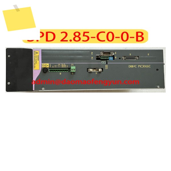 정품 오리지널 SPD 2.85-C0-0-B 중고 서보 드라이브 스핀들 2.85 C0 B, 제품 이미지