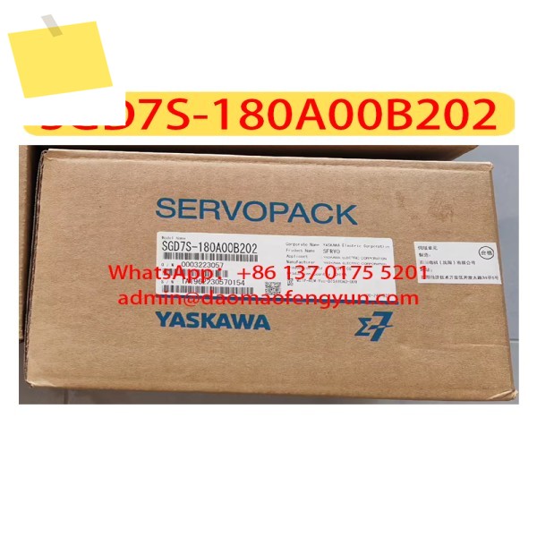 정품 오리지널 서보 드라이브 SGD7S-180A00B202 신품 제품, SGD7S 제품 이미지