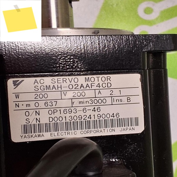 SGMAH-02AAF4CD 신품 서보 모터, SGMAH 제품 이미지