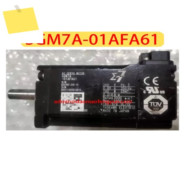 정품 오리지널 SGM7A-01AFA61 중고 서보 모터 제품 이미지