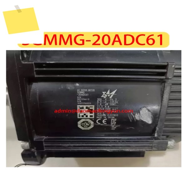 정품 오리지널 SGMMG-20ADC61 중고 서보 모터 제품 이미지