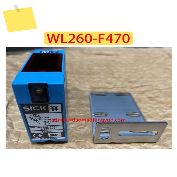 정품 WL260-F470 새 센서, 6020977, 금속 장착 브래킷 및 반사판, 제품 이미지