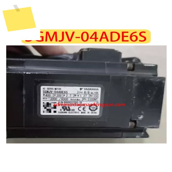 정품 오리지널 SGMJV-04ADE6S 중고 서보 모터 제품 이미지