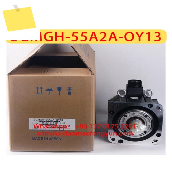 SGMGH-55A2A-OY13 신품 서보 모터 오리지널 정품, SGMGH 55A2A OY13, 제품 이미지