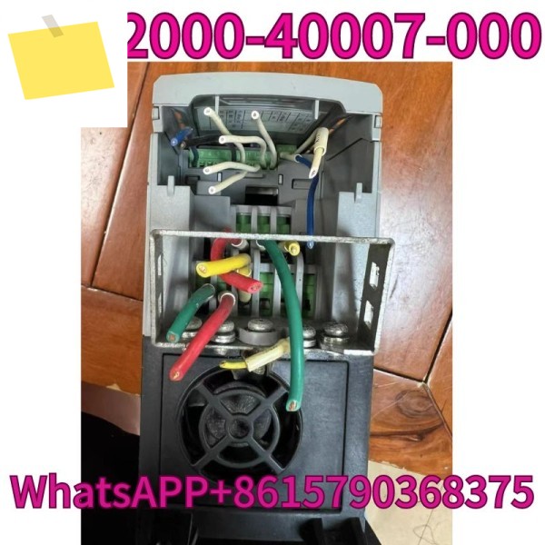 중고 주파수 변환기 MEV2000-40007-000 0.75KW 테스트를 거쳐 빠르게 됨 제품 이미지