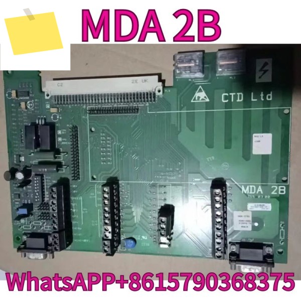 중고 DC 속도 컨트롤러 인터페이스 보드 MDA 2B는 테스트를 거쳐 신속하게 되었습니다. 제품 이미지