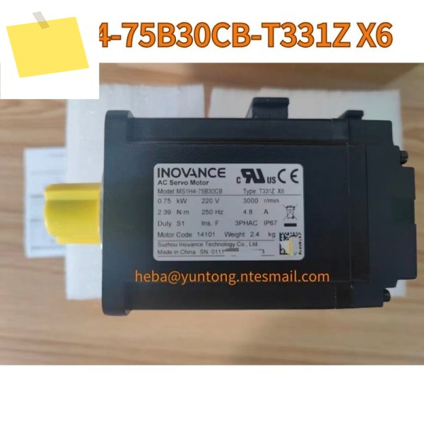신품 750W 서보 모터 MS1H4-75B30CB-T331Z x6 제품 이미지