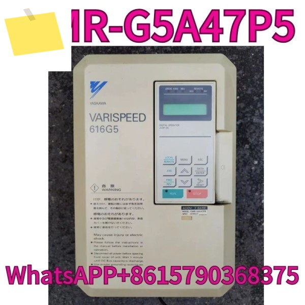 중고 주파수 변환기 380V 7.5kw CIMR-G5A47P5 테스트를 거쳐 빠르게 됨 제품 이미지
