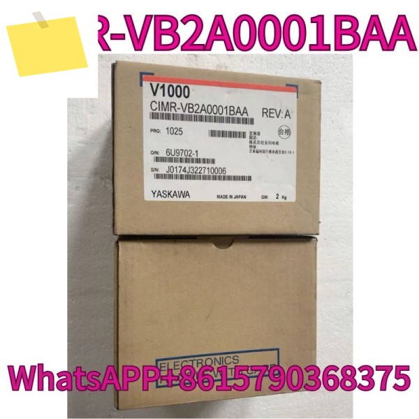 신품 CIMR-VB2A0001BAA 주파수 변환기는 1년 보증이 제공되며 빠르게 될 수 있습니다. 제품 이미지