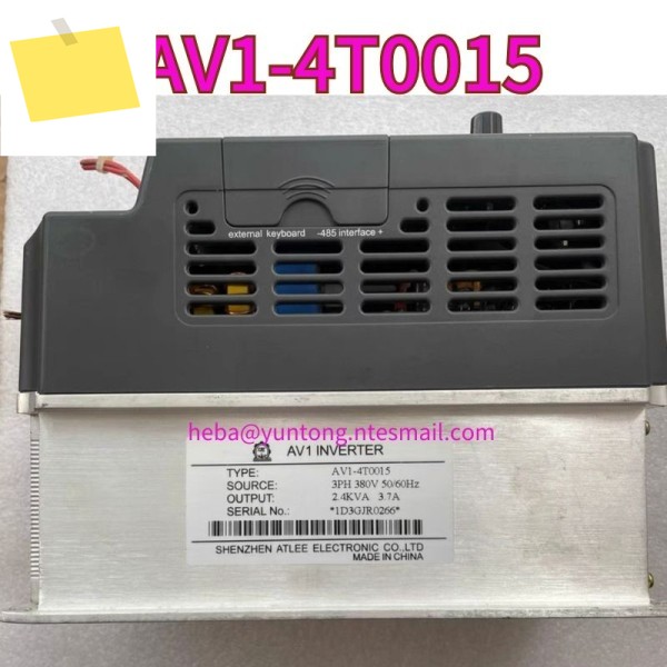 사용된 주파수 변환기 AV1-4T0015 380v 1.5kw 테스트 OK 제품 이미지