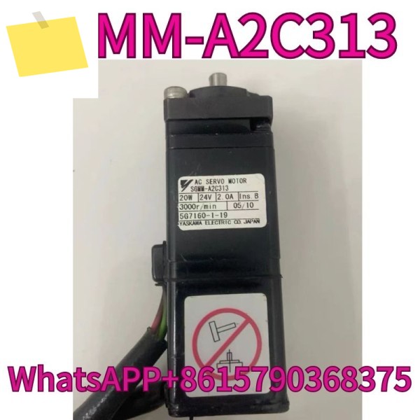 중고 서보 모터 SGMM-A2C313 24V 20W 테스트를 거쳐 신속하게 됨 제품 이미지