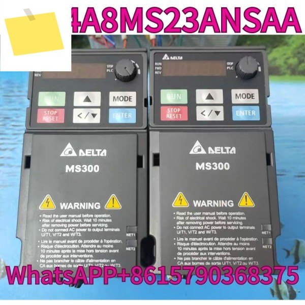 중고 VFD4A8MS23ANSAA 주파수 변환기 0.75kw 220V 테스트 OK 제품 이미지