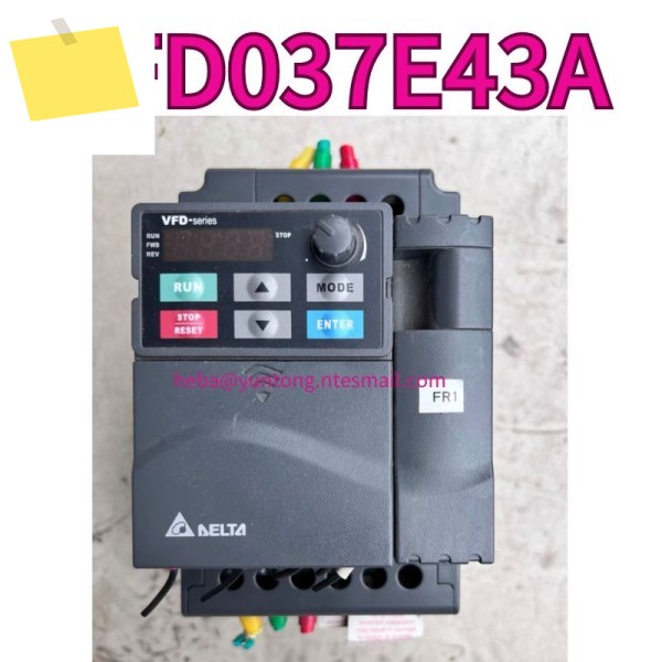 사용된 주파수 변환기 VFD037E43A 380V 3.7KW 테스트 OK 제품 이미지